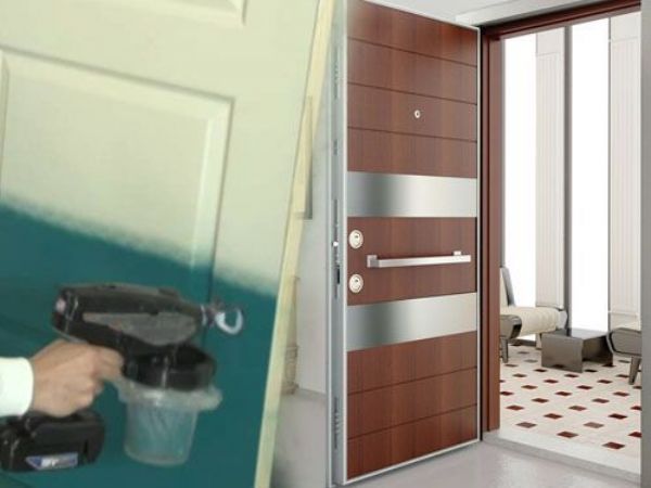 Çelik Kapı Boya Montaj